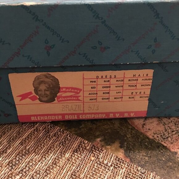 Vintage Madam Alexander Brazil Doll - Picture 8 of 8